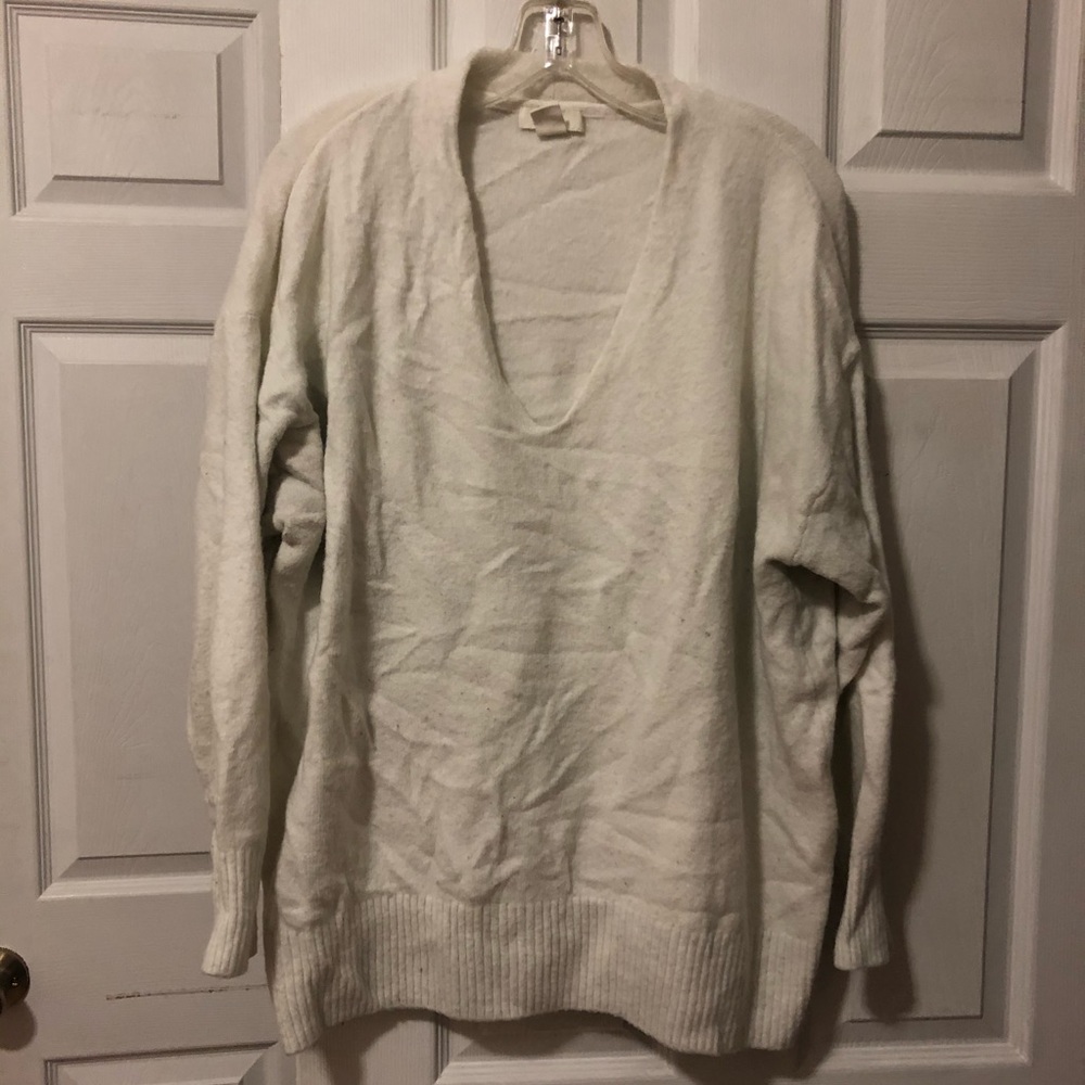 White sweater